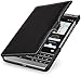 Produktbild StilGut Book Type Case, Hülle mit Clip aus Leder für BlackBerry Passport Silver Edition, Schwarz
