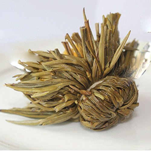 HuntGold 10ps eine Packung Zufalls chinesisches grünes Künstlerische Blooming Blühende Blumen Tee Ball - 6