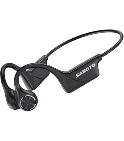 thumbnail: SUJAHHUJIQ Achter Het Hoofd Bluetooth Hoofdtelefoon 5.0 - Lichtgewicht Sport Headset Met Microfoon