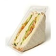 Alpha Basics Plastic Triangle Sandwich Box (Pack of 20)