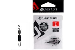 MIKADO CARP Mikado 5 x Quick Change SWIVELS feine Mikrowirbel Feederwirbel Matchwirbel
