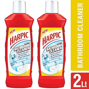 Harpic Bathroom Cleaner Lemon, 1 L (Pack of 2): Amazon.in: Health