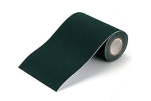 BE-TOOL Artificial Grass 1 Piece Black Artificial Grass Tape Self Adhesive Synthetic for Fixing Joints Green Lawn Carpet Artificial Grass (15cm x 5m)