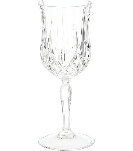6 Verres 35cl 6 Gobelets Cristal D'Arques Intuition Rose - Kwarx Ultra-résistant - Design Cubiste élégant Gobelets Intuition Rose