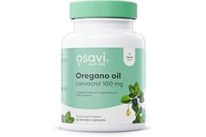 Osavi Oregano Oil – 60 Enteric Softgels | Standardized for 70% Carvacrol | Enteric Capsules to Prevent Stomach Irritation
