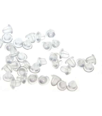 300 Pièce 6 Styles D'poussoirs D'oreilles En Plastique En Gros Pour Création De Bijoux - Foto 8