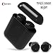 Chevron TouchSense Wireless 2018 Bluetooth v4.2 Earphones with Deep Bass Stereo Sound, Charging Box and handsfree mic (Volcano Black) RS.4999.00