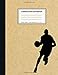 Produktbild Wide Ruled Composition Notebook: BASKETBALL Brown Paper Soft Cover | Large (8.5 x 11 inches) Letter Size | 120 pages | Lined Retro Notes (no margins)
