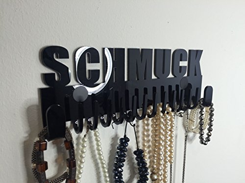 Schmuckhalter Galeara design wand mit schriftzug Schmuck (Schwarz) - 7