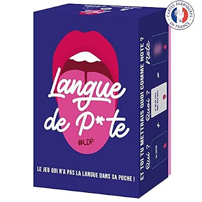 Original Cup Langue de P*Te, Le Jeu Qui n'a Pas la Langue dans sa Poche - Jeu de Carte - Jeux de société Adulte avec des milliers de Combinaisons pour cracher sur Qui Vous Voulez
