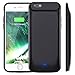 Produktbild Vobon Akku Hülle iPhone 6/6S, 5000mAh Powerbank Handyhülle Ladegerät Zusatzakku Case Externer Auflade Akkupack Schutzhülle Ladehülle für Apple iPhone 6/6S (4,7 Zoll) (Schwarz)