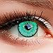 Produktbild Farbige Kontaktlinsen HEROES OF COSPLAY Circle Lenses"COLORWORLD" Farblinsen für Cosplay, GUT DECKEND, INTENSIVE FARBEN, BEQUEM zu tragen (Türkis)
