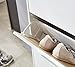 Germania Shoe Cabinet 3602,with 3 flaps, in White, 58 x 105 x 17 cm (WxHxD)