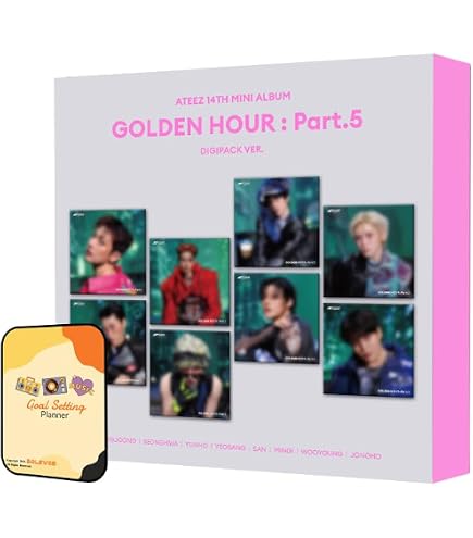 A-TEEZ 14th Mini Album [GOLDEN HOUR Part.5] 'BAD' DIGIPACK Ver
