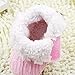 TOOGOO(R) Infant Baby Crochet/Knit Fleece Boots Toddler Girl Wool Snow Crib Shoes Booties