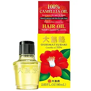 Oshima Tsubaki Camellia Hair Care Oil - 60ml