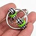 Price comparison product image Transer Stress Reliever Toys- Chain Fidget Toy Hand Spinner Key Ring Sensory Toys Stress Relieve ADHD Top ZZY (Green)