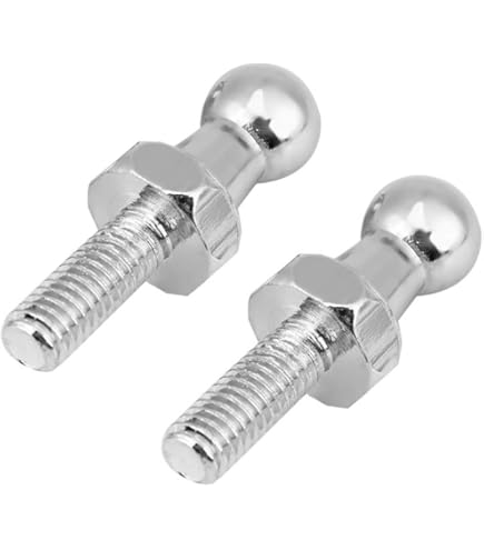 Supports De Montage Pour Vérin à Gaz – Lot De 2, Goujon à Rotule 10 Mm, Métal, Universel