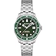 DUXOT Men's 41mm Henri Diver Automatic Watch with Solid Stainless Steel Bracelet DX-2060