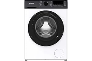 Aspes Lavadora 8Kg Carga Frontal Blanco AL8202AIDV. 1600W, 1200rpm, Motor Inverter, 11 Programas, Función Stop&Go, Tambor Diamante, Clase de Eficiencia Energética A