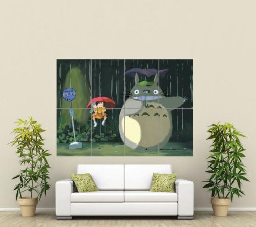 MY NEIGHBOR TOTORO MANGA ANIME GIANT POSTER PICTURE ART PRINT ST684 by Giant Bean Bag Chairs