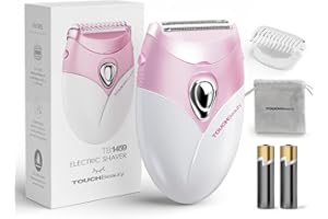 Women's Electric Shaver, TOUCHBeauty Shaver Women's Dlectric, Trimmer for Women for Body, Armpits, Legs and Bikini Area, Compact Lady Shaver AG-1459ADE