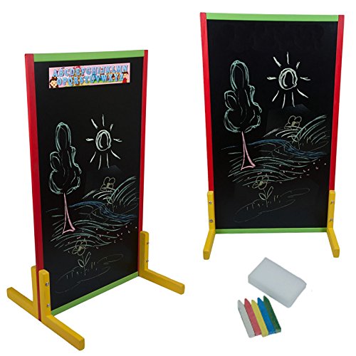 Preisvergleich Produktbild 3TOYSM ST02 sehr Big magnetisch Bilaterale Holz Farbkarton