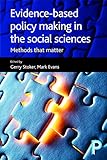 Image de Evidence-based policy making in the social sciences: Methods that matter