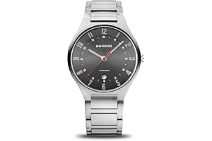 BERING Men's Quartz Watch | 39mm Case | Wristwatch with Titanium Case | Titanium Collection