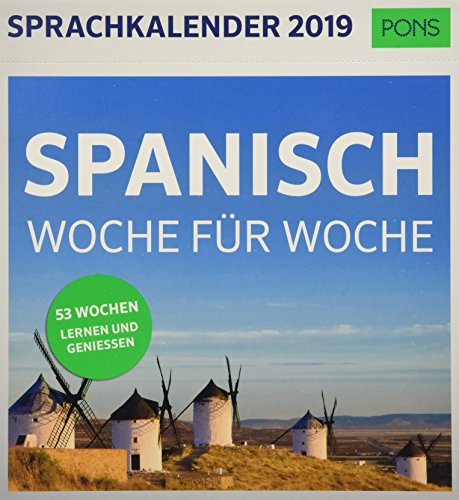 PONS Sprachkalender 2019: Spanisch Woche für Woche
