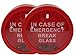 Produktbild Bada Bing 2er Set Spardose Notfall In case of Emergency break glass Alarm Knopf