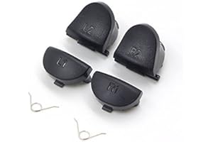 PERFECT PART L1 R1 L2 R2 Trigger Buttons & Feder für Sony Playstation 4 PS4 für Dualshock 4 Controller, Ersatzteile