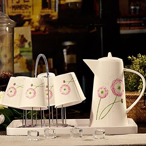 Glass pitcher,Ceramics Cold water bottle kit Household use Cup Jug Water carafe-I