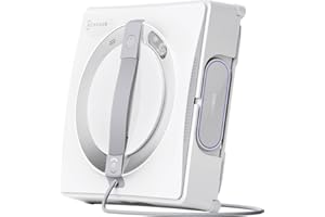 ECOVACS WINBOT W2 PRO Robot do czyszczenia okien, 3 dysze, 10-poziomowy system ochrony, planowanie ścieżki WIN-SLAM 4.0, stabilny system wspinaczkowy, wykrywanie krawędzi