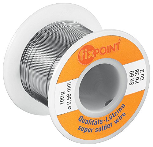 Preisvergleich Produktbild Fixpoint Lötzinn 0,56mm 100g Rolle (2 Stück)