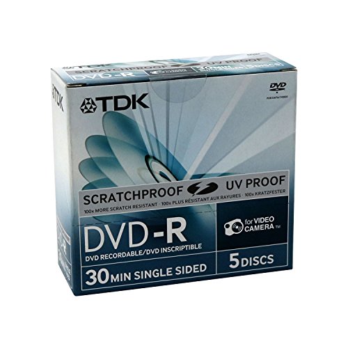 TDK Mini DVD-R Rohlinge 5er Pack (1.4GB, 2x Speed, kratzfest) - 2