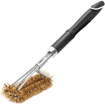 Borstenfreie Grillbürste Mit 360°-Schaber & Dampfreinigung – 48,3 Cm Edelstahl, Sicher Für Alle Rosttypen