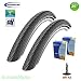 Produktbild 01022627SKDV 2 x Schwalbe Marathon Plus Fahrraddecke 37-590 + 2 Schläuche DV12