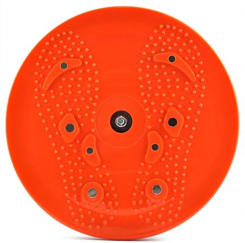 Veroda Exercise Fitness Reflexology Magnets Twist Waist Torsion Disc Board Aerobic Color Orange