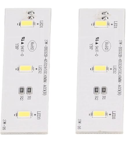 2pcs Emiif Fridge LED Strip Light SW-BX02B / 49031078 Daylight White - View #8
