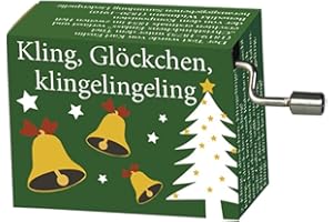 Fridolin Spieluhr Minidrehorgel Kling, Glöckchen, klingelingeling Weihnachtslied