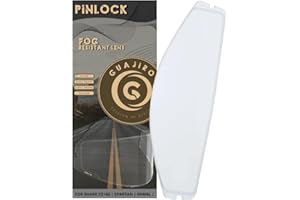 Guajiro - Visera Casco Compatible con Shark VZ160 Spartan | Skwal | Skwal 2 | D Skawal - Pantalla Policarbonato preparado para Pinlock (Pinlock)
