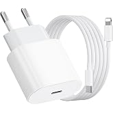 iPhone Charger 20W Fast Charging with 1m iPhone Cable Charger for iPhone 14/14 Plus/ 14 Pro/ 14 Pro MAX/ 13/12/ 1/ X/ 8/7