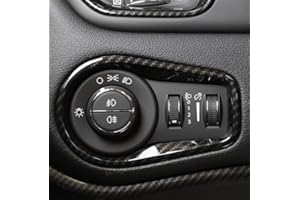 HIGH FLYING Per Renegade 2015-2021 Colore in fibra di carbonio Interruttore Plastica ABS 1 pezzi Nero