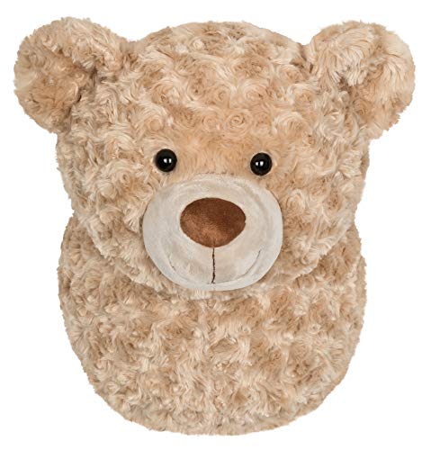 your castle de Peluche Oso Benny brümmel para Acariciar - Pared Decorativa Animales Cabeza Trofeo para habitación de los Niños Familias Hotel Guardería