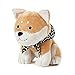 Produktbild Jananese Dog Shiba Inu Brown Mameshiba Plush Doll Wankodo with Furoshiki Bag by Wankodo