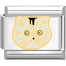 Quiges 9mm Italian Style Charm Modul Edelstahl Engel Hund Für Italienische Armbänder