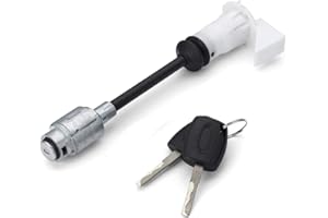 PARTSCHOICE Bonnet Hood Release Lock Set Auto Set Assembled Repair Kit Latch +2 Keys for Ford Focus MK2 2004-2012 1343577 25.5cm/10.04in