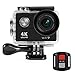 Produktbild Nexgadget 4K WIFI Action Kamera 12 MP 2,0 Zoll, H9R 2.4 G RC Fernbedienung mit 170 ° Weitwinkel Sport Action Camera IP68 Wasserdichte Actioncam mit 2 Wiederaufladbare Batterien und viele Zubehör