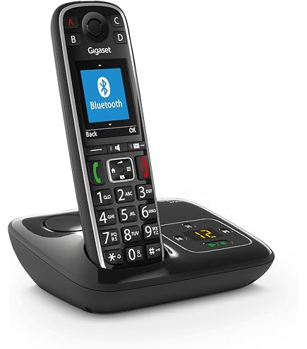 Téléphone Fixe Gigaset CL660HX - Double Technologie Analogique/DECT - Identification Appelant - Anthracite/Noir